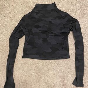 lululemon camo long sleeve tee